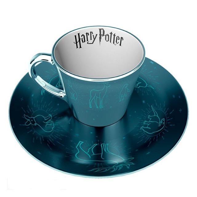 ABYSTYLE HARRY POTTER Mirror mug & plate set Patronus 