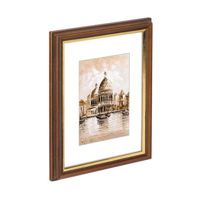Hama "Venice" Wooden Frame, brown, 30 x 40 cm, 175880 