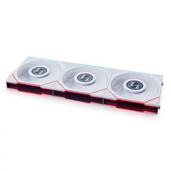 3 Fan Pack Lian Li UNI FAN TL Reverse LCD 120mm - White