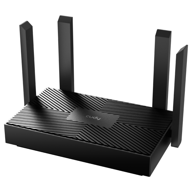 Wireless Router Cudy WR1500, AX1500, Gigabit Wi-Fi 6, 4×10/100/1000 