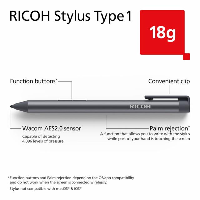 Стилус Ricoh Type 1, За тъч монитор Ricoh 150, 150BW 
