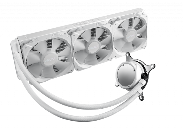 CPU AIO Liquid Cooler ASUS ROG Strix LC II 360 ARGB White Edition, Aura Sync 