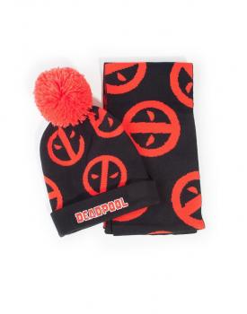 Deadpool - Symbol Beanie & Scarf Giftset