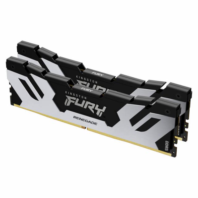 Памет Kingston Fury Renegade Silver 64GB(2x32GB) DDR5 6000MHz KF560C32RSK2-64 