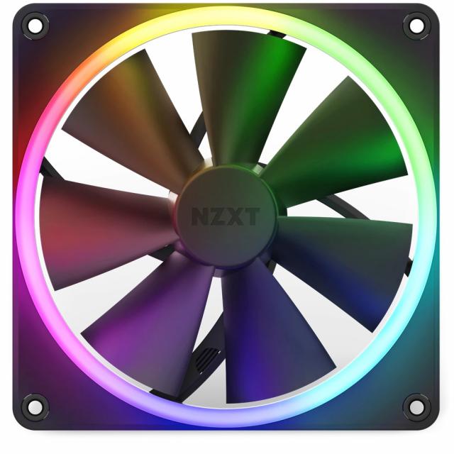 Вентилатор NZXT F140 RGB Черен 