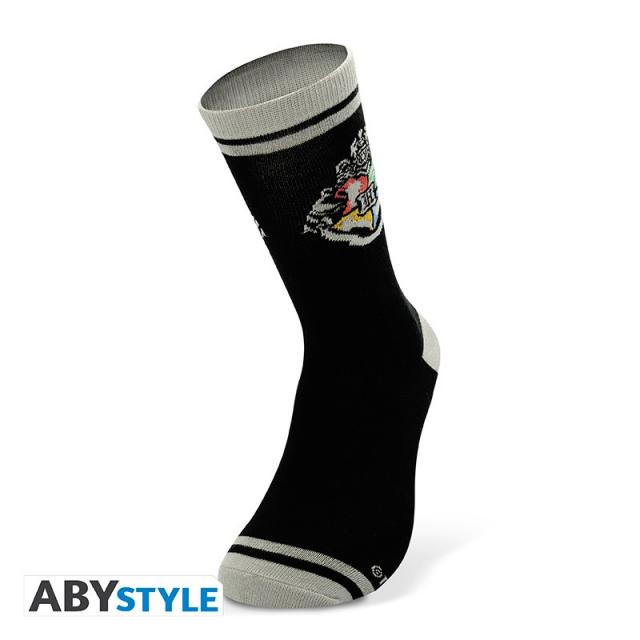 Чорапи ABYSTYLE HARRY POTTER Black & Grey Hogwarts 