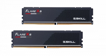 Памет G.SKILL Flare X5 Black 64GB(2x32GB) DDR5 5600MHz F5-5600J3636D32GX2-FX5