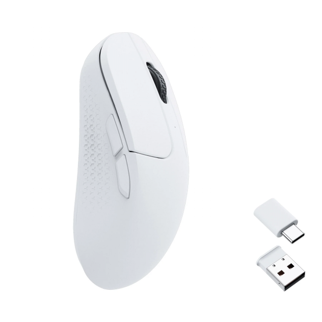 Gaming Mouse Keychron M3 Mini 1000Hz Matte White Wireless 