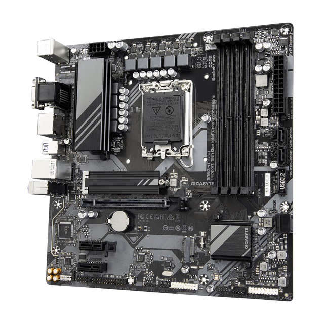 Motherboard GIGABYTE B760M DS3H DDR5, socket 1700, mATX 