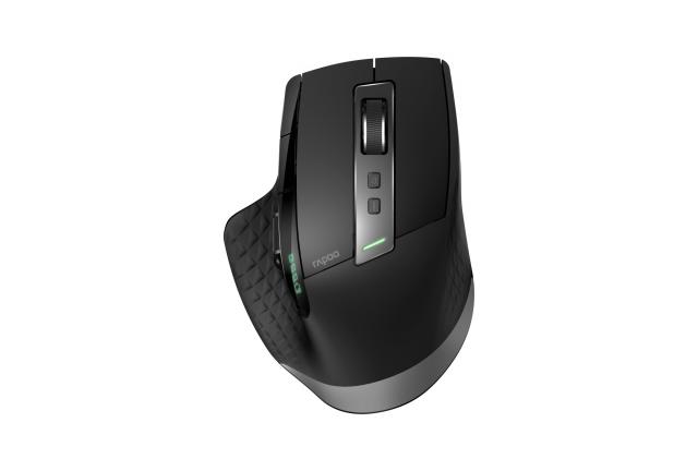Wireless optical Mouse RAPOO MT750S, Multi-mode, Bluetooth & 2.4Ghz, Black 