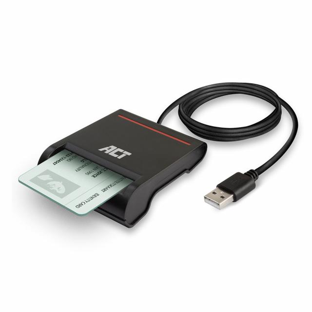 ACT USB 2.0 Smart Card ID reader 