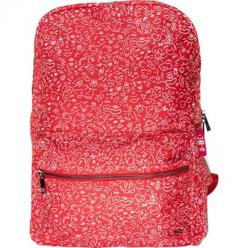 Hama HaHaHa Feel Notebook Rucksack, up to 40 cm (15.6"), Red