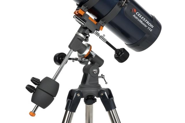 Телескоп Celestron AstroMaster 114EQ, Нютонов рефлектор 