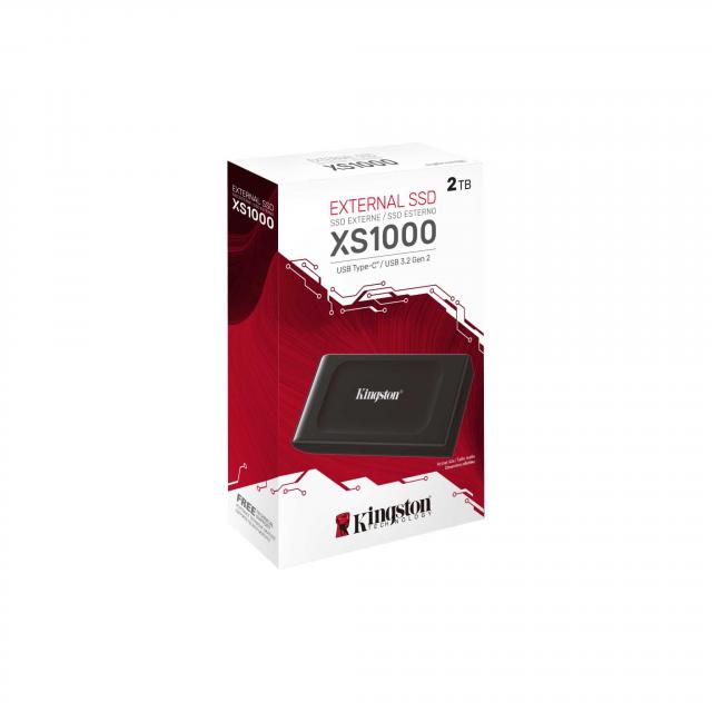 Външен SSD Kingston XS1000, 2TB 