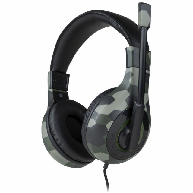 Gaming headset Nacon Bigben Stereo Gaming Headset V1 Microphone, Green Camo 