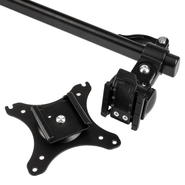 Desk Mount Dual Monitor Arm Kolink Chimera Dual, 36", 12 kg, Black 