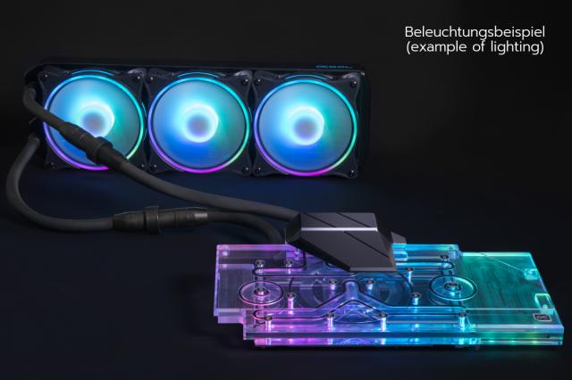 Система с водно охлаждане Alphacool Eiswolf 2 AIO - 360mm RTX 3080/3090 ROG Strix with Backplate 