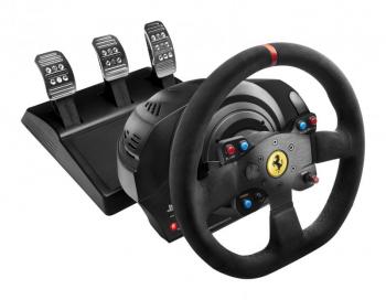 Волан THRUSTMASTER, T300 Ferrari Alcantara Edition, за PC / PS3 / PS4