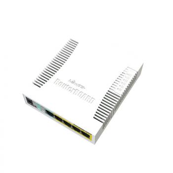 Switch Cloud Smart RB260GSP, 5-port 10/10/1000+1xSFP, PoE