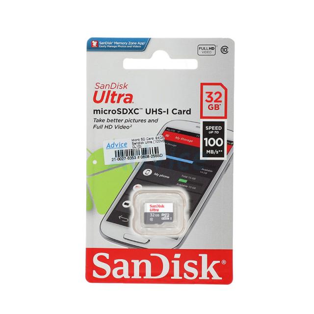 Memory card SANDISK Ultra micro SDHC UHS-I, 32GB, Class 10 