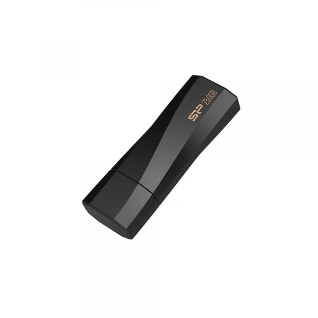 Silicon Power flash drive 256GB Blaze B07 USB 3.2, black 