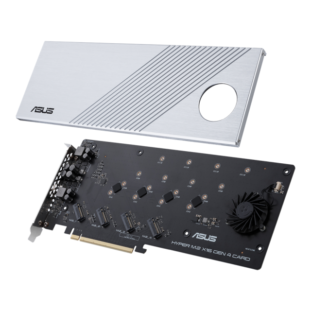 Карта ASUS Hyper M.2 x16 Gen 4 Card (PCIe 4.0/3.0) 