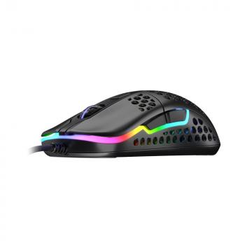 Геймърска мишка Xtrfy M42 Black, RGB, Черен