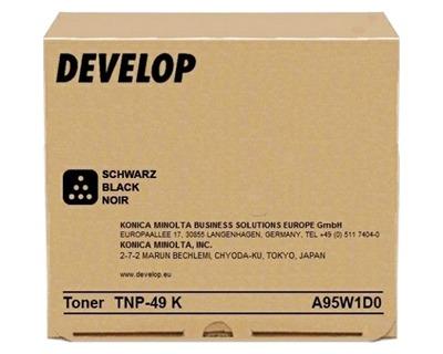 Toner Cartridge DEVELOP TNP49K, ineo+ 3351, +3851, 13000 k., Black 