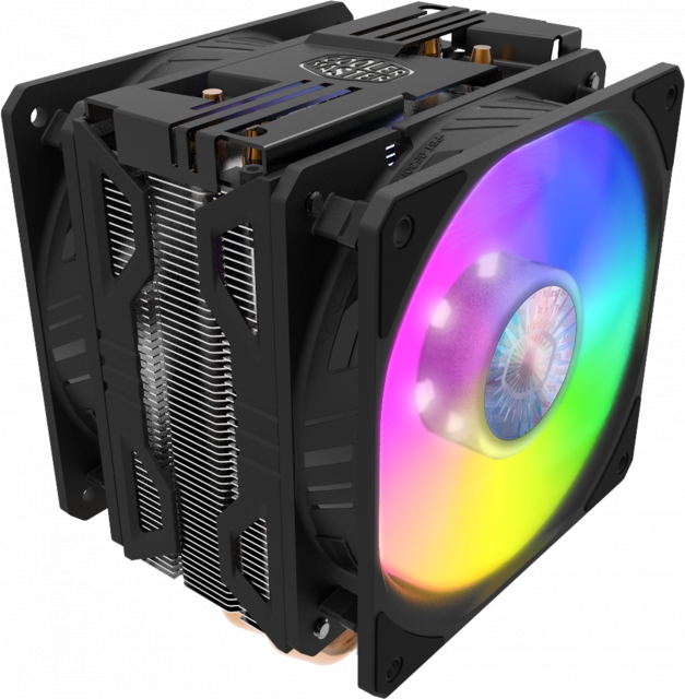 Охладител за процесор Cooler Master Hyper 212 LED Turbo ARGB, AMD/INTEL 