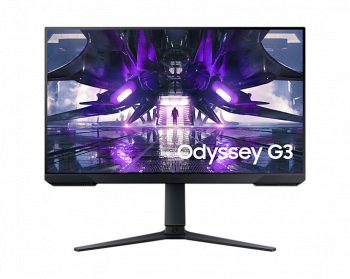 Monitor SAMSUNG 27AG320 27"Odyssey G3, 1920x1080, VA 165Hz, 1 ms, FreeSync, DisplayPort, HDMI, Black