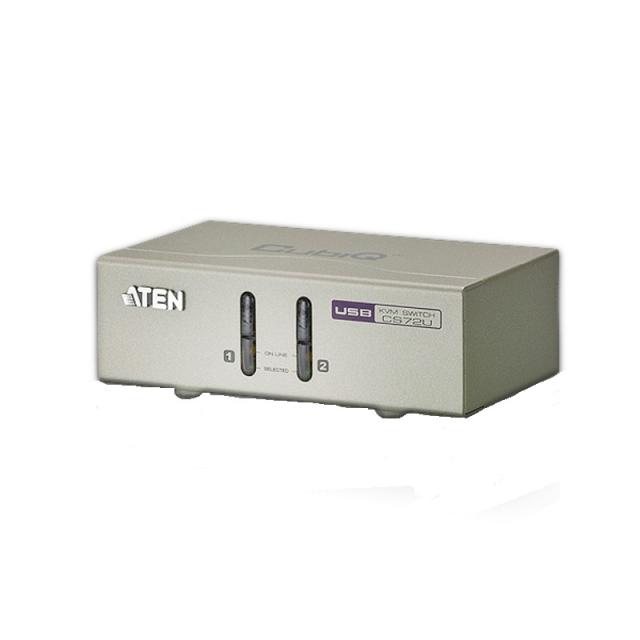KVMP превключвател, ATEN CS72U, 2-портов 
