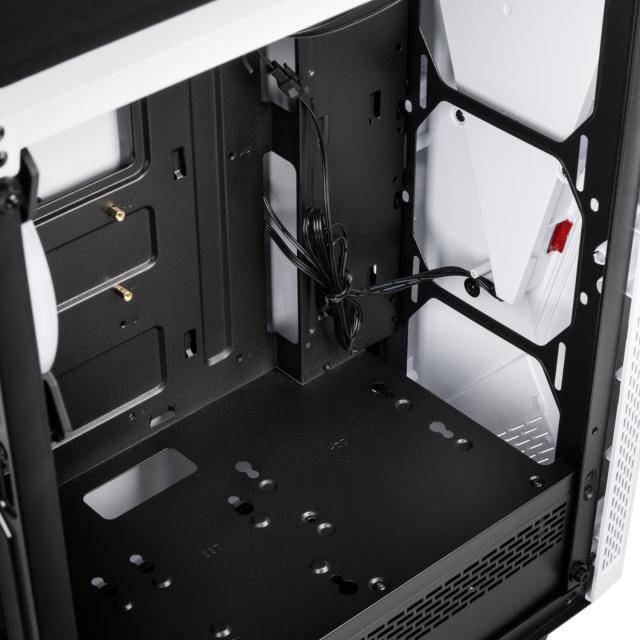 Case Kolink Void RGB TG Midi-Tower White Window ATX 