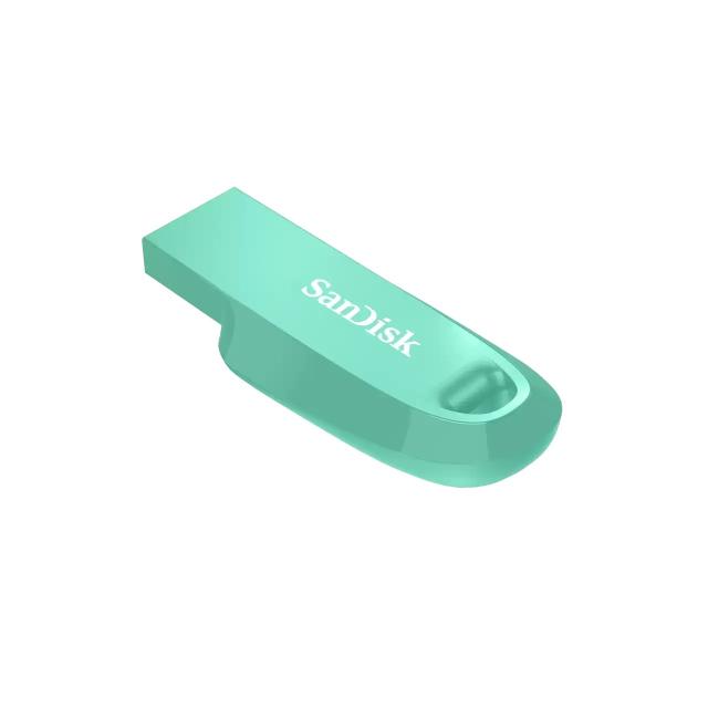 USB памет SanDisk Ultra Curve 3.2, 64GB, USB 3.1 Gen 1, Зелен 