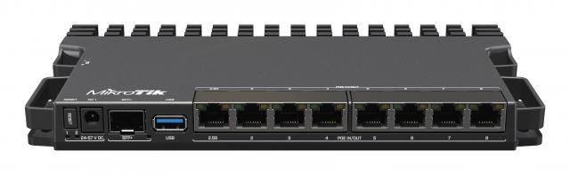 Router MikroTik RB5009UPr+S+IN, CPU 1.4GHz, 1GB, 7x10/100/1000, 1xSFP, USB 3.0 