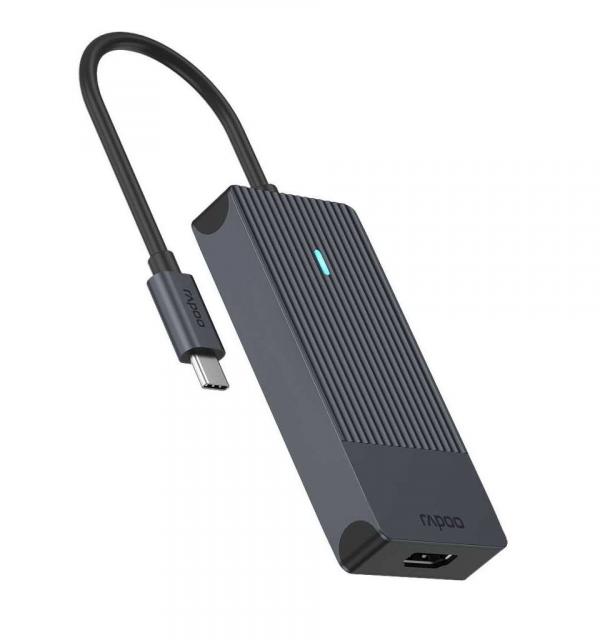 USB-C Multiport Adapter, 4 port, RAPOO-11409 