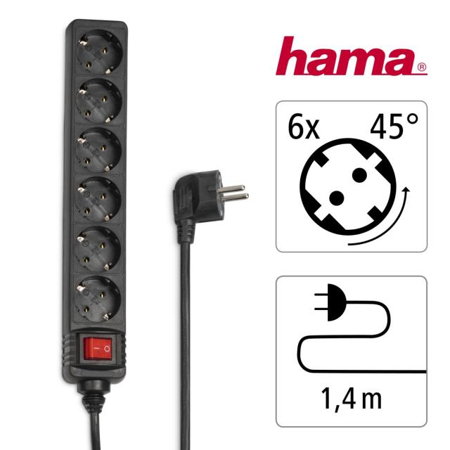 Distribution Panel HAMA, 6-Way, 30394  