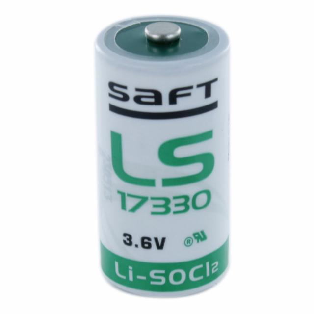Литиево тионил хлоридна батерия 3,6V 2,1Ah  2/3A  LS17330/STD/с пъпка/ SAFT 