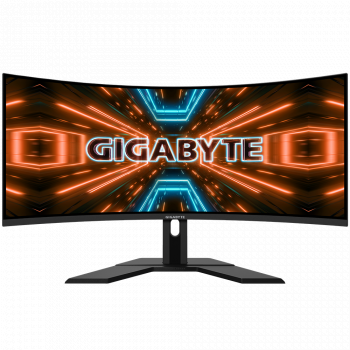 Геймърски Монитор Gigabyte G34WQC-A-EK, 34" VA 4K,UWQHD,Curved 1500R, HDR, 144Hz, 1ms