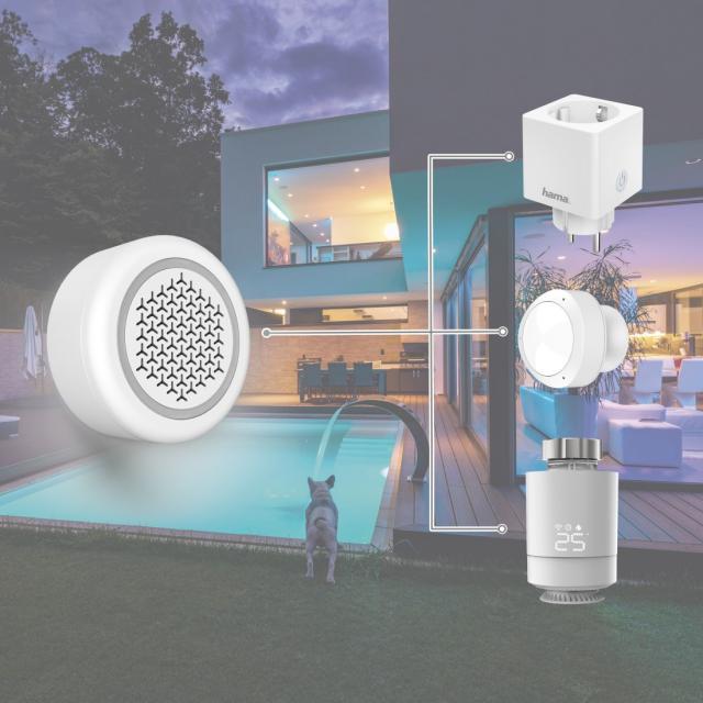 Smart Alarm Siren, 97.4 dB, HAMA-176590 