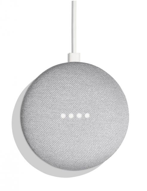 Безжична колонка Google Home mini Speaker, Сив 