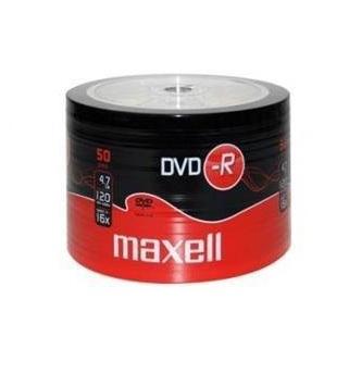 DVD-R MAXELL, 4,7 GB, 16x, 50 бр. 