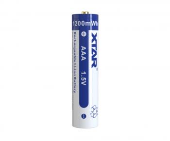 Акумулаторна батерия LiIon 10440 AAA R03  1,5V 800mAh 4 бр. в PVC кутия  XTAR