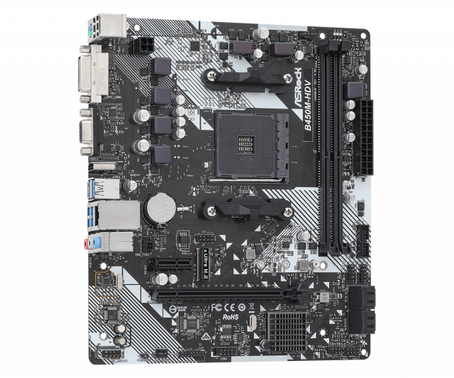 Дънна платка ASROCK B450M-HDV R4.0 