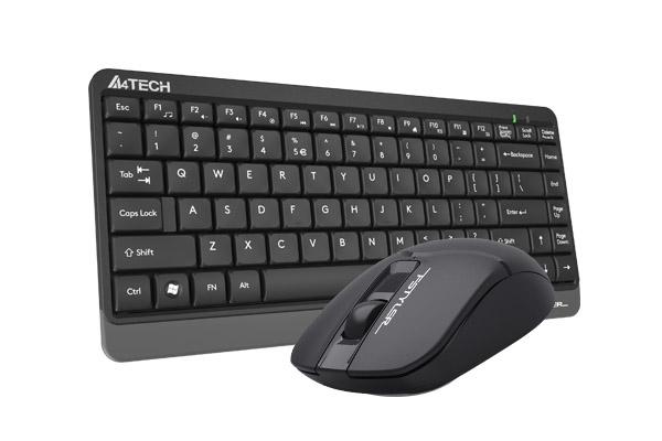 Комплект клавиатура и мишка A4TECH FG1112, Черен 
