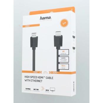 Cable HAMA HDMI Plug - HDMI Plug,4K, 3 m, 18Gbit/s 