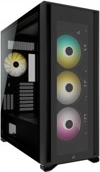 Case Corsair iCUE 7000X RGB Full Tower, Tempered Glass, Black