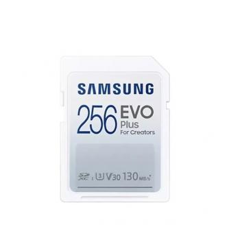 Memory card Samsung EVO Plus SD Card (2021), 256GB, White