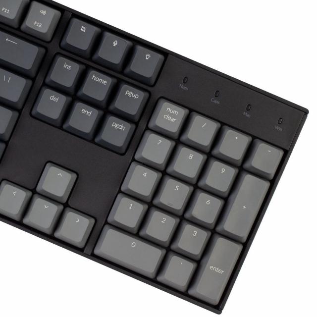Mechanical Keyboard Keychron K10 Hot-Swappable Full-Size Gateron Brown Switch RGB LED ABS 