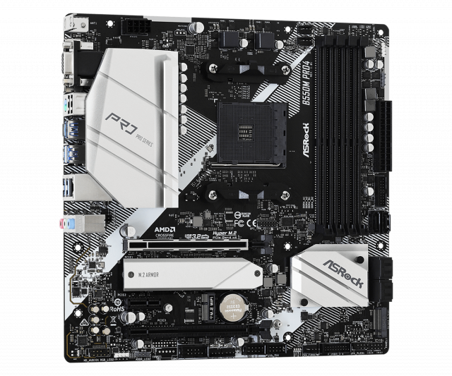 Дънна платка ASRock B550M Pro4, AM4 