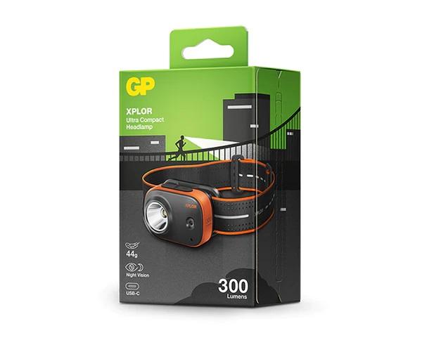 GP XPLOR Ultra Compact Headlamp PHR16 